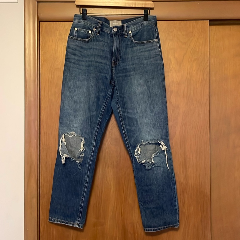Everlane The Summer Jean straight leg